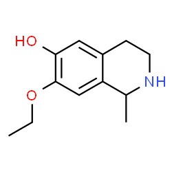 6-Isoquinolinol,7-ethoxy-1,2,3,4-tetrahydro-1-methyl-(9CI)结构式