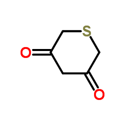 2H-噻喃-3,5(4H,6H)-二酮结构式