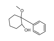 (1R,2R)-2-methoxy-2-phenylcyclohexan-1-ol Structure