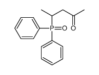 4-diphenylphosphorylpentan-2-one Structure