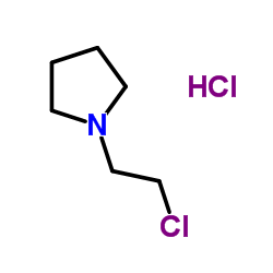 2-chloroethylpyrrolidine hydrochloride structure