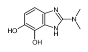 1H-Benzimidazole-4,5-diol,2-(dimethylamino)-(9CI) Structure