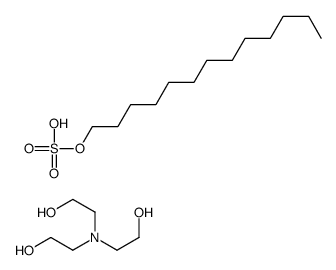 tridecyl hydrogen sulphate, compound with 2,2',2''-nitrilotris[ethanol] (1:1) picture