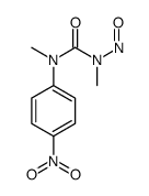 1,3-dimethyl-1-(4-nitrophenyl)-3-nitrosourea结构式
