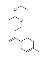 4-[3-(1-ethoxyethoxy)-1-methylenepropyl]-1-methylcyclohexene结构式