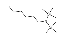 N-hexyl-1,1,1-trimethyl-N-(trimethylsilyl)silanamine Structure