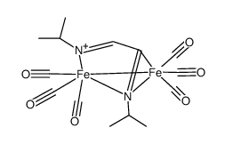 Fe2(CO)6(i-Pr-DAB) Structure