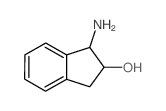 顺式-1-氨基-2,3-二氢-1H-茚-2-醇结构式