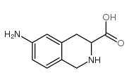 3-Isoquinolinecarboxylicacid,6-amino-1,2,3,4-tetrahydro-(9CI) Structure