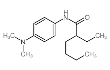 N-(4-dimethylaminophenyl)-2-ethyl-hexanamide Structure