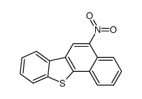 5-nitrobenzonaphtho<2,1-d>thiophene Structure