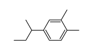 1,2-dimethyl-4-s-butylbenzene Structure