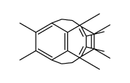 Tricyclo[8.2.2.24,4]hexadeca-5,6,10,12,13,15-hexaene, 5,6,11,12,13,14,15-octamethyl结构式