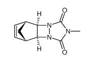 (4aR,5R,8S,8aS)-2-methyl-4a,5,8,8a-tetrahydro-1H-5,8-methanobenzo[3,4][1,2]diazeto[1,2-a][1,2,4]triazole-1,3(2H)-dione Structure