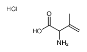2-amino-3-methylbut-3-enoic acid,hydrochloride结构式