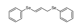 (E)-prop-1-ene-1,3-diylbis(phenylselane) Structure