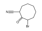 3-Brom-2-oxocyclooctancarbonitril结构式