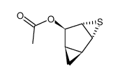 3-Thiatricyclo[4.1.0.02,4]heptan-5-ol,acetate,(1-alpha-,2-bta-,4-bta-,5-bta-,6-alpha-)-(9CI)结构式