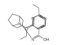5-Pyrimidinecarboxamide, N-(8-benzyl-3-beta-nortropanyl)-4-ethoxy-2-et hyl-结构式