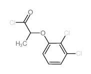 (2,3-dichlorophenoxy)acetyl chloride structure