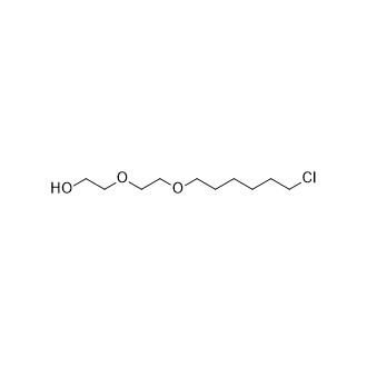 2-(2-((6-Chlorohexyl)oxy)ethoxy)ethan-1-ol structure