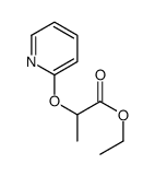 2-(PYRIDIN-2-YLOXY)-PROPIONIC ACID ETHYL ESTER Structure