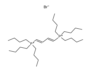 1,4-bis-(tributylphosphonio)buta-1,3-diene dibromide结构式