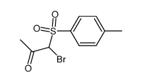 1-bromo-1-(toluene-4-sulfonyl)-acetone Structure