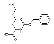 benzyloxycarbonyl-lysine Structure