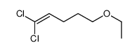 1,1-dichloro-5-ethoxypent-1-ene结构式