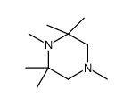 Piperazine, 1,2,2,4,6,6-hexamethyl- (9CI) structure