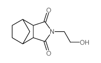 2-(2-hydroxyethyl)hexahydro-1h-4,7-methanoisoindole-1,3(2h)-dione结构式