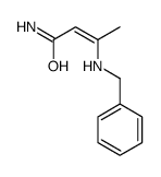 3-(benzylamino)but-2-enamide Structure