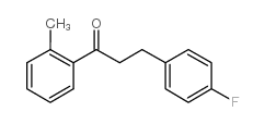 3-(4-FLUOROPHENYL)-2'-METHYLPROPIOPHENONE structure