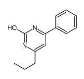 4-phenyl-6-propyl-1H-pyrimidin-2-one Structure