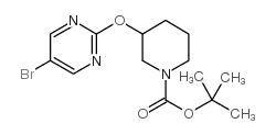 1-BOC-3-(5-BROMOPYRIMIDIN-2-YLOXY)PIPERIDINE picture