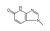 5H-Imidazo[4,5-b]pyridin-5-one, 1,4-dihydro-1-methyl- Structure