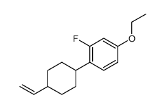 1-(4-ethenylcyclohexyl)-4-ethoxy-2-fluorobenzene结构式