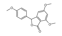 5,6-Desmethylenedioxy-5-methoxyaglalactone structure