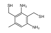 [2,4-diamino-6-methyl-3-(sulfanylmethyl)phenyl]methanethiol结构式