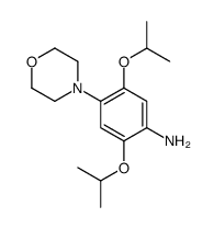4-morpholin-4-yl-2,5-di(propan-2-yloxy)aniline Structure