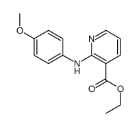 ethyl 2-(4-methoxyanilino)pyridine-3-carboxylate Structure