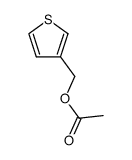 thiophen-3-ylmethyl acetate结构式