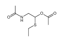 1-acetoxy-2-acetylamino-1-ethylsulfanyl-ethane结构式