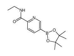 2-(N-乙基氨基羰基)吡啶-5-硼酸频那醇酯图片