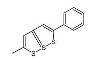 7-methyl-3-phenyl-1λ4,2,8-trithiabicyclo[3.3.0]octa-1(5),3,6-triene Structure