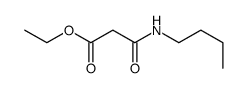 ethyl 3-(butylamino)-3-oxopropanoate结构式