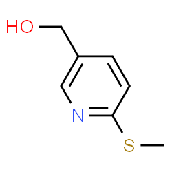 (6-(methylthio)pyridin-3-yl)methanol结构式