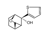 6-(2-thienyl)-2-oxatricyclo(2.2.2.03,5)octan-6-ol Structure