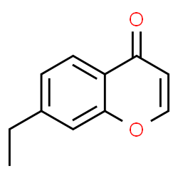 4H-1-Benzopyran-4-one, 7-ethyl-结构式